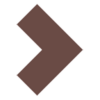 TRIBO branding arrow brown